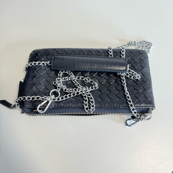 Genuine leather chained wallet - Picture 2 of 7
